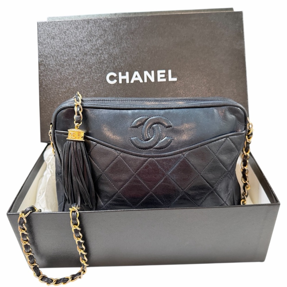 Chanel Vintage Classic Quilted Shoulder Bag